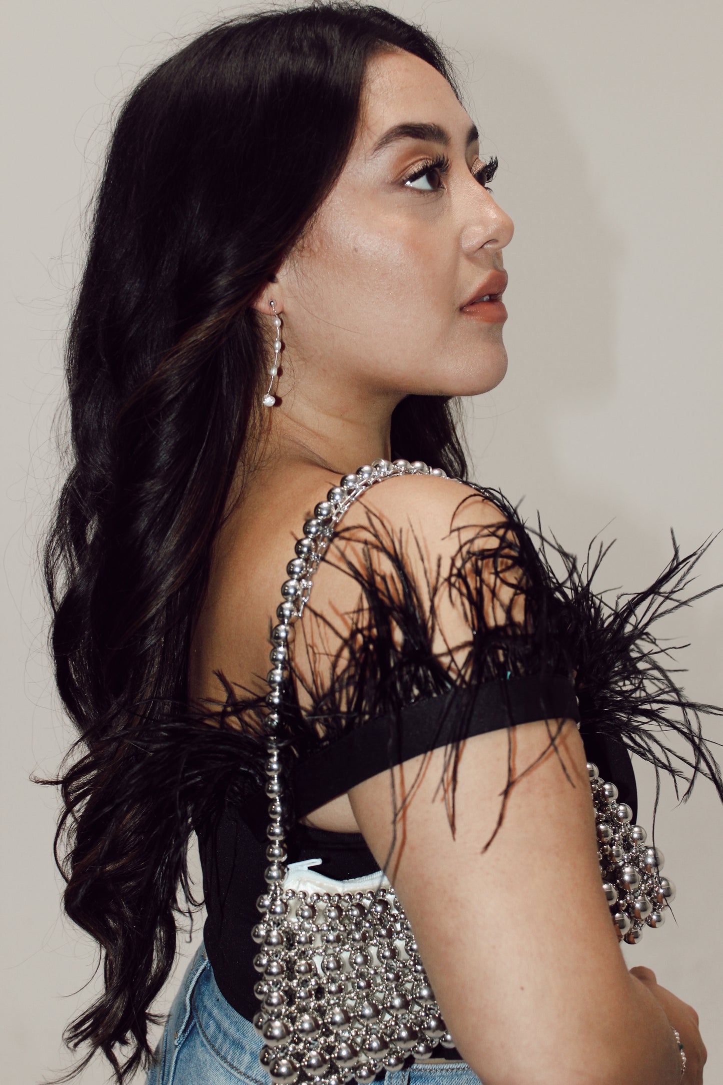 The minimalist earrings in silver