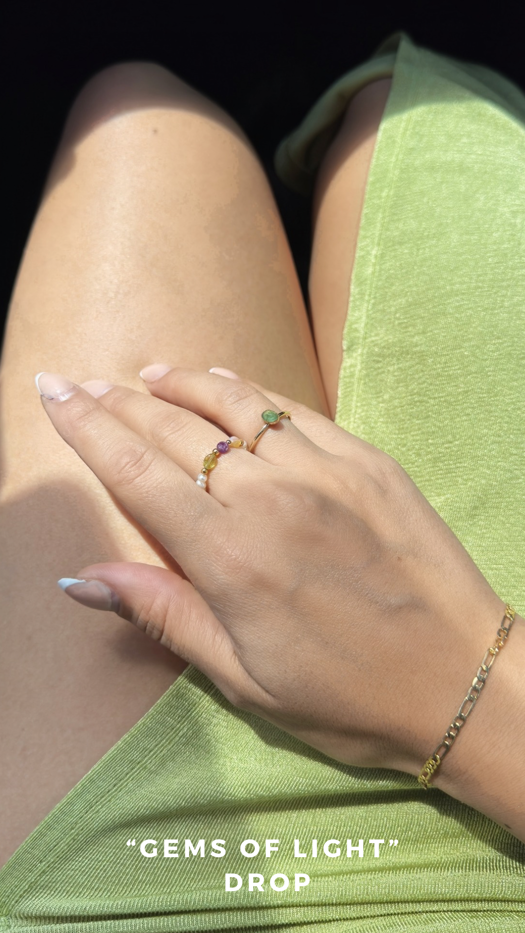 Gems of light ring