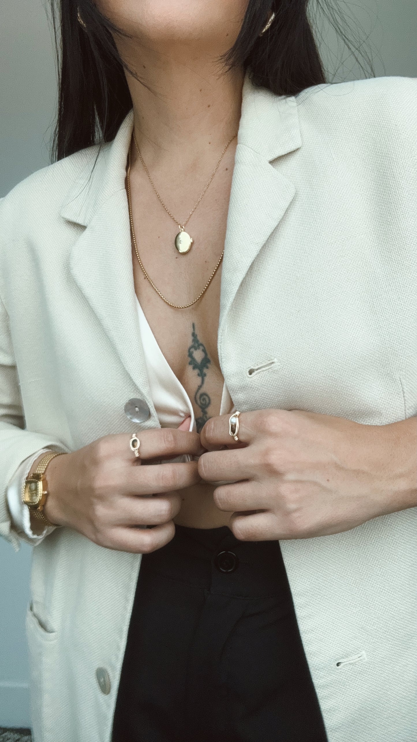 Hidden heart necklace