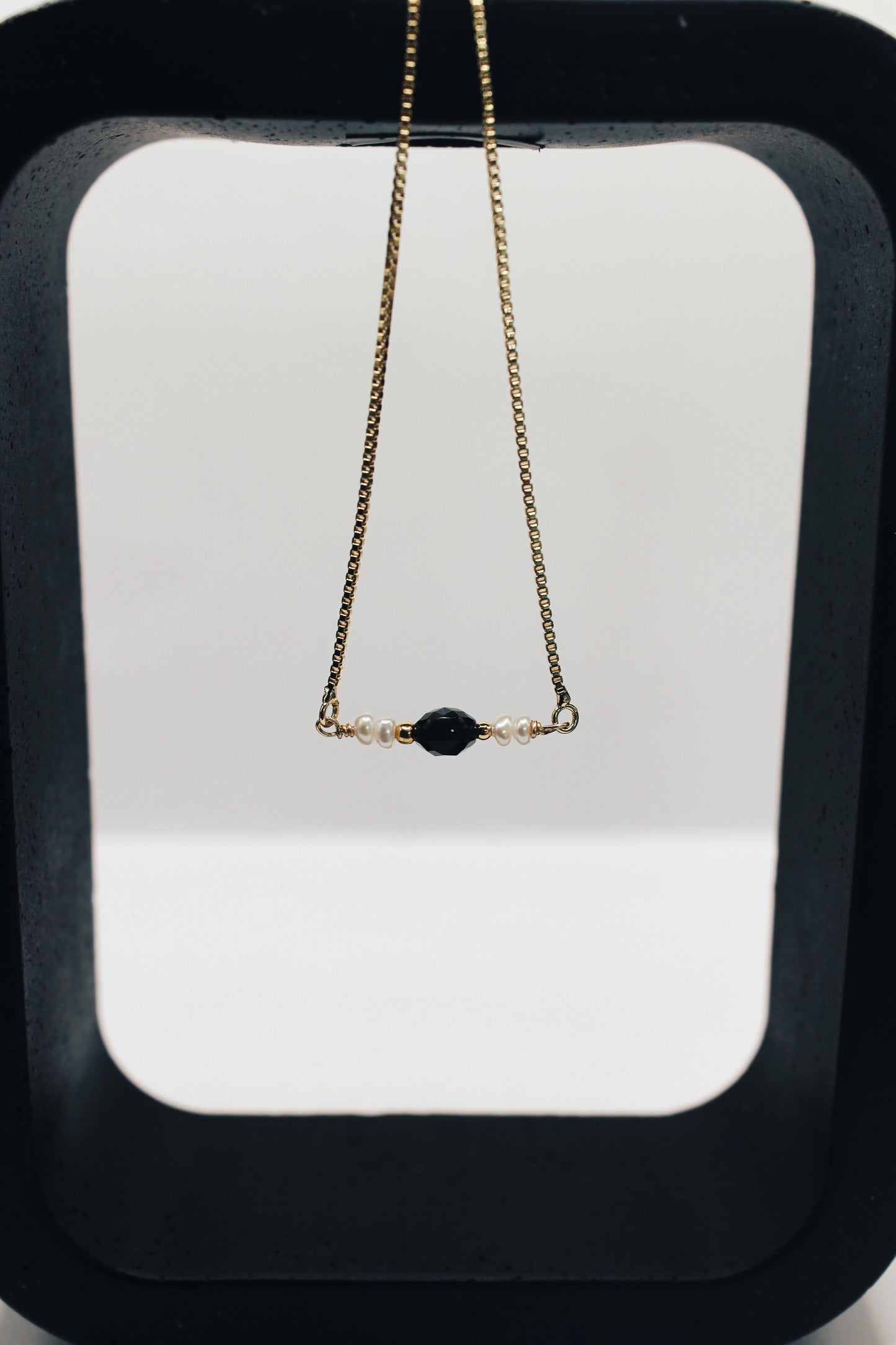 Black onyx holiday collection bracelet
