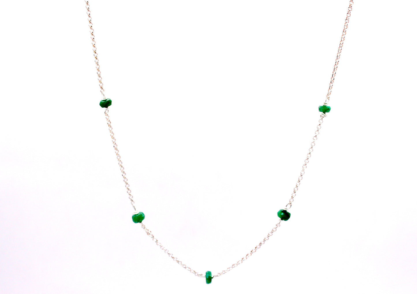 Genuine Emerald necklace