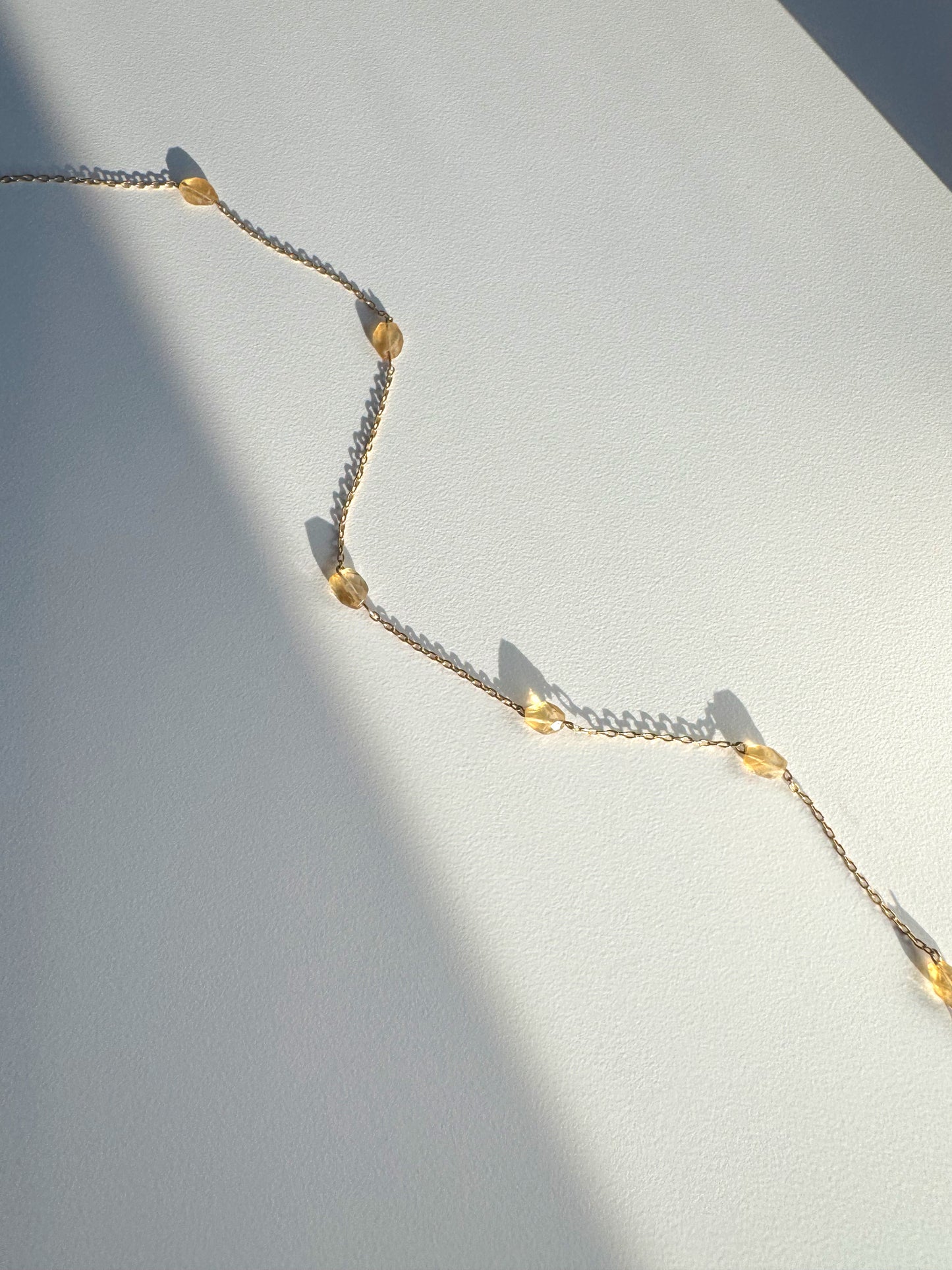 Citrine necklace
