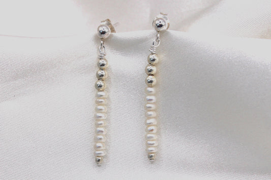Ariel silver earrings
