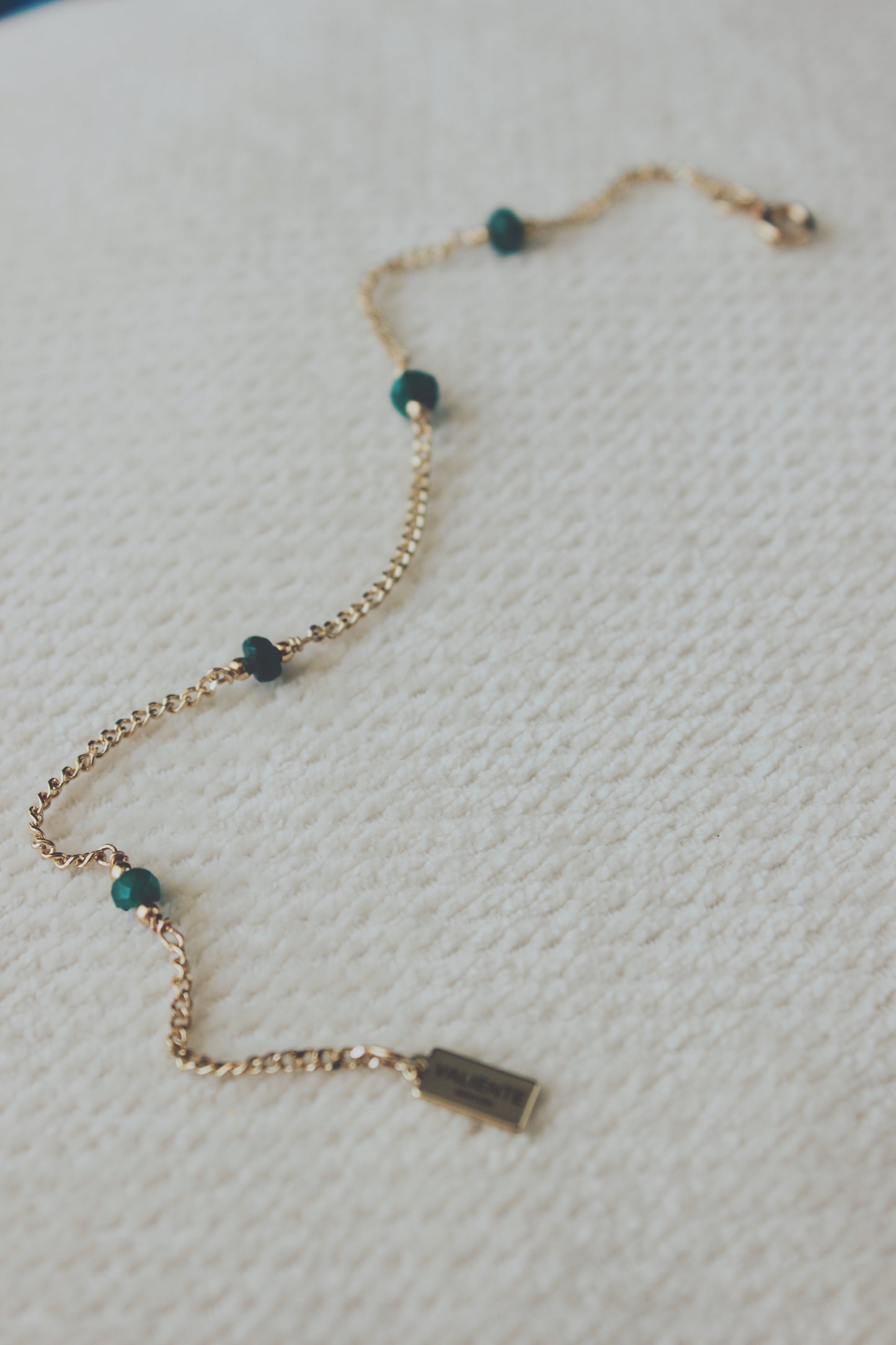 Emerald bracelet