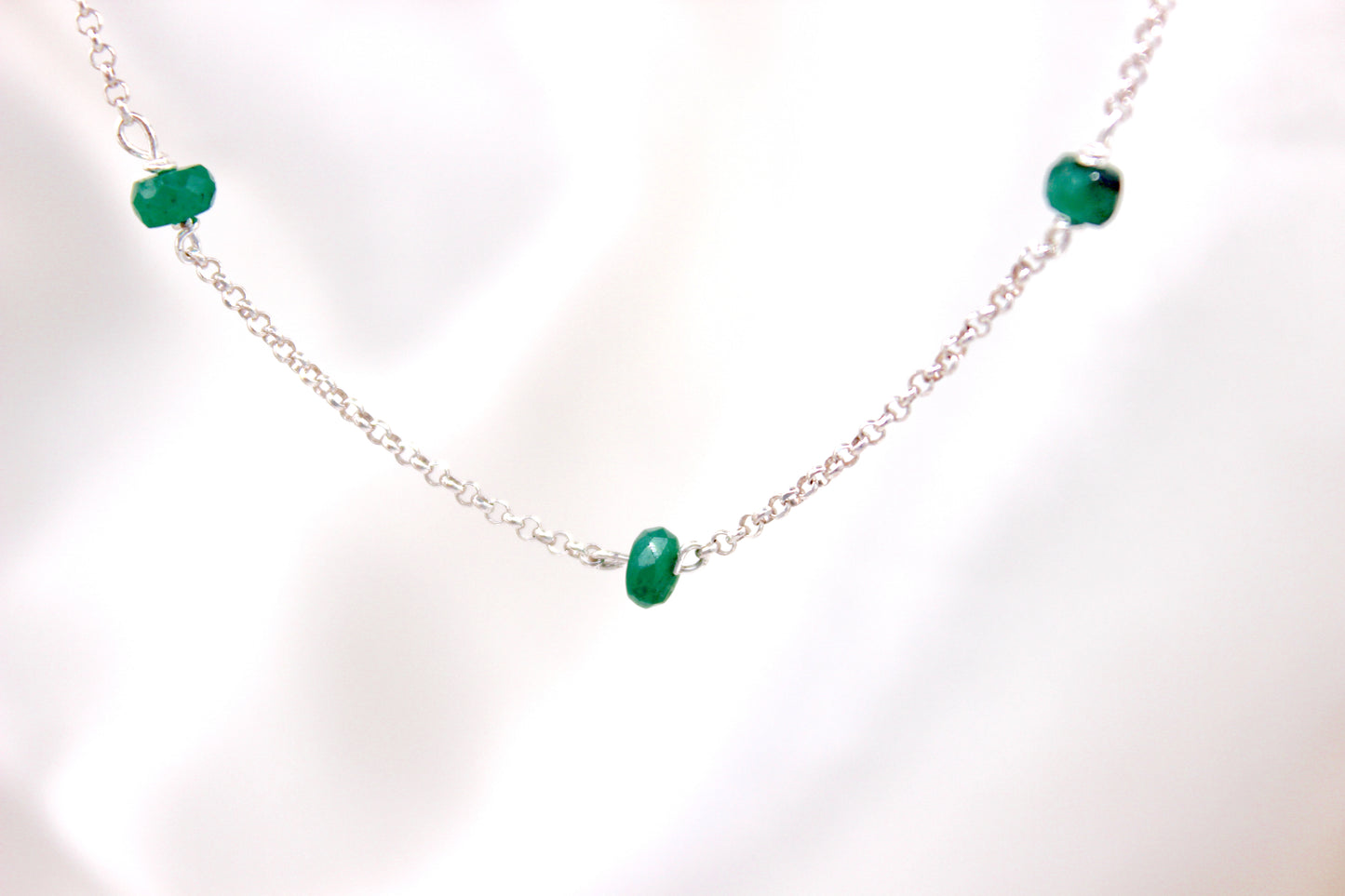Genuine Emerald necklace