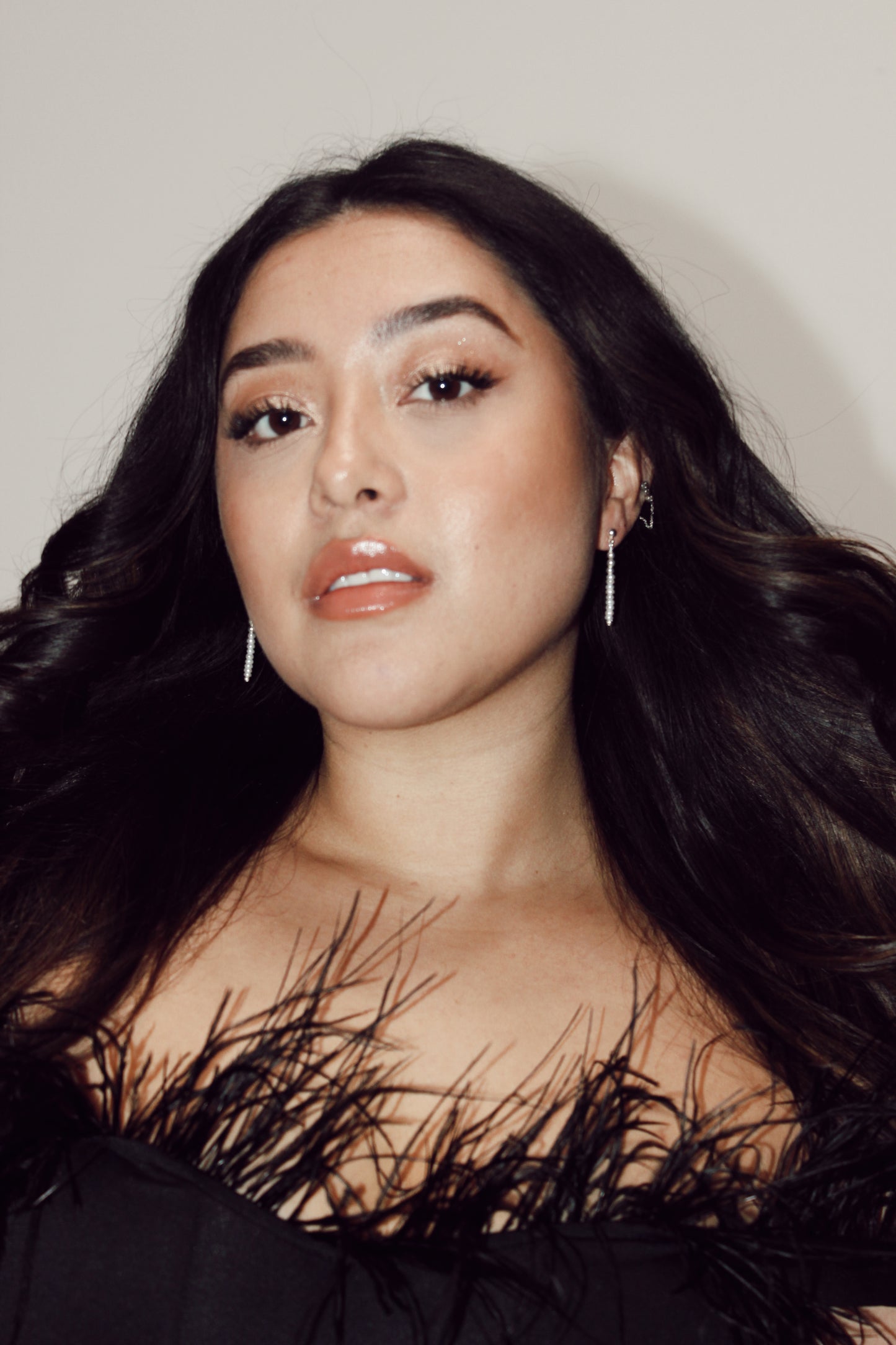 Ariel silver earrings