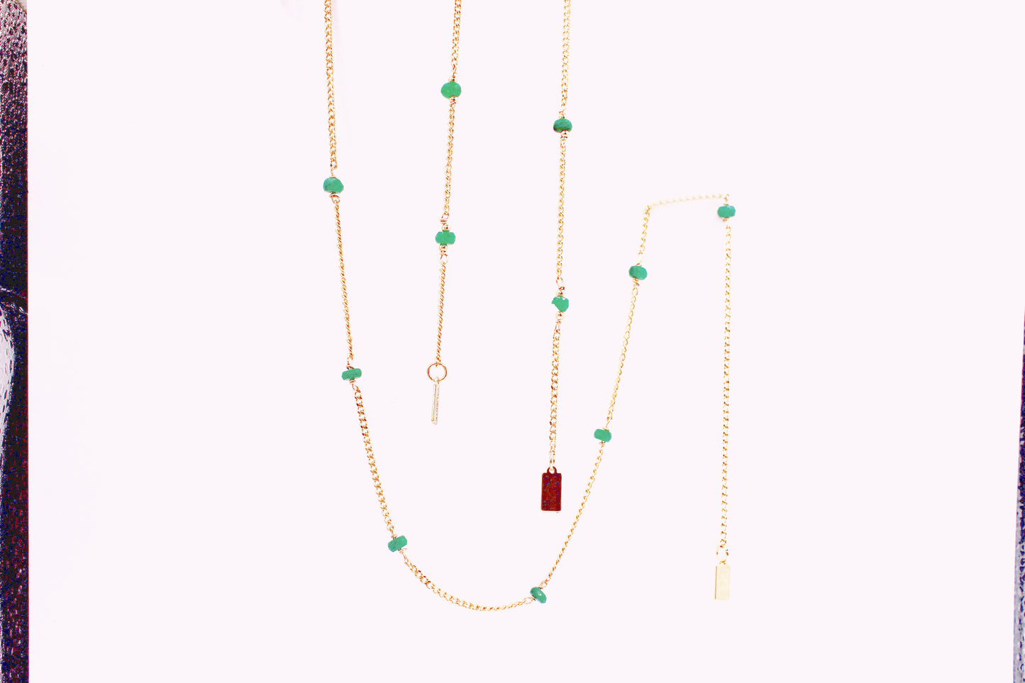 Emerald bracelet