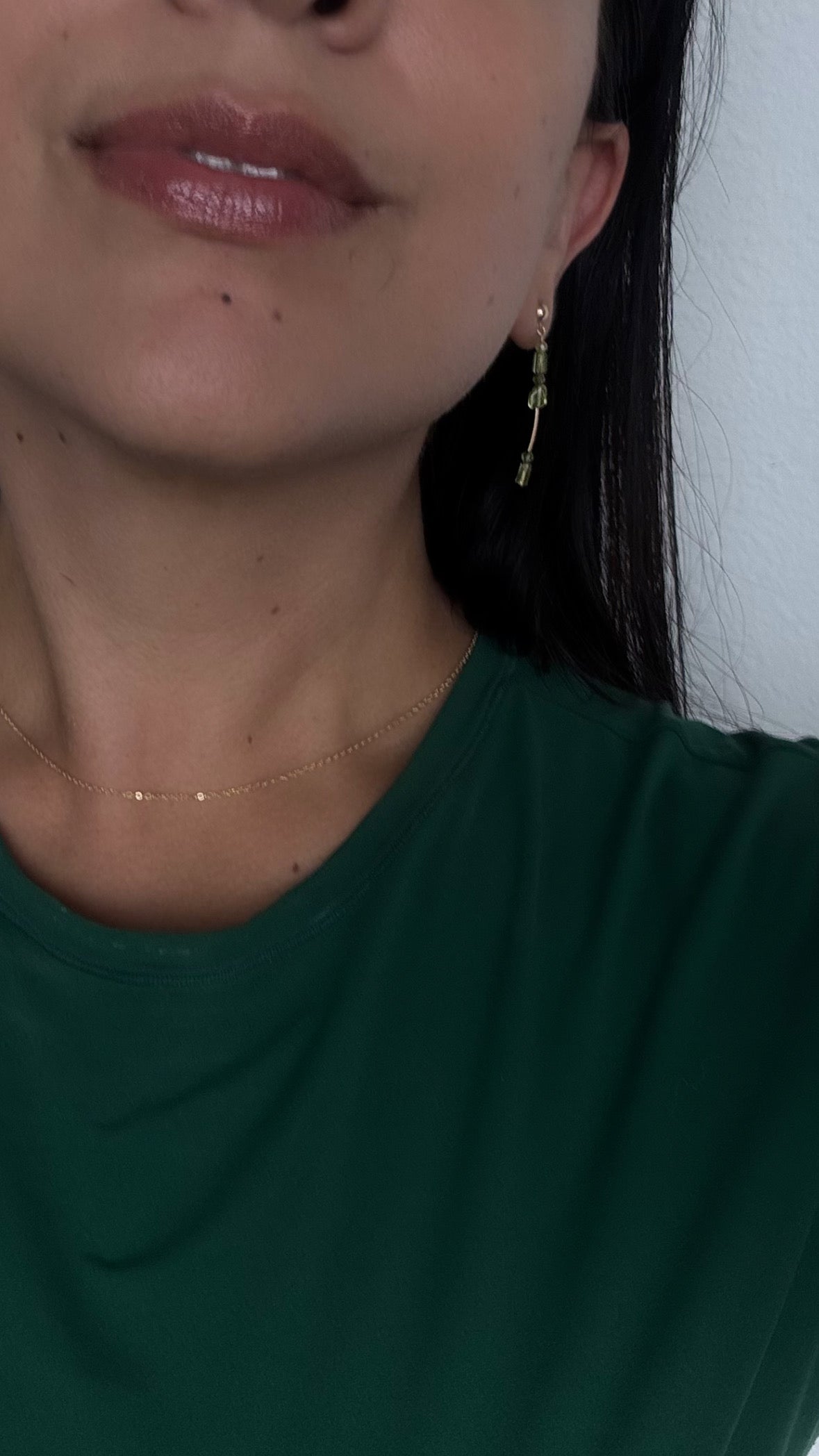 Lemon twist earrings