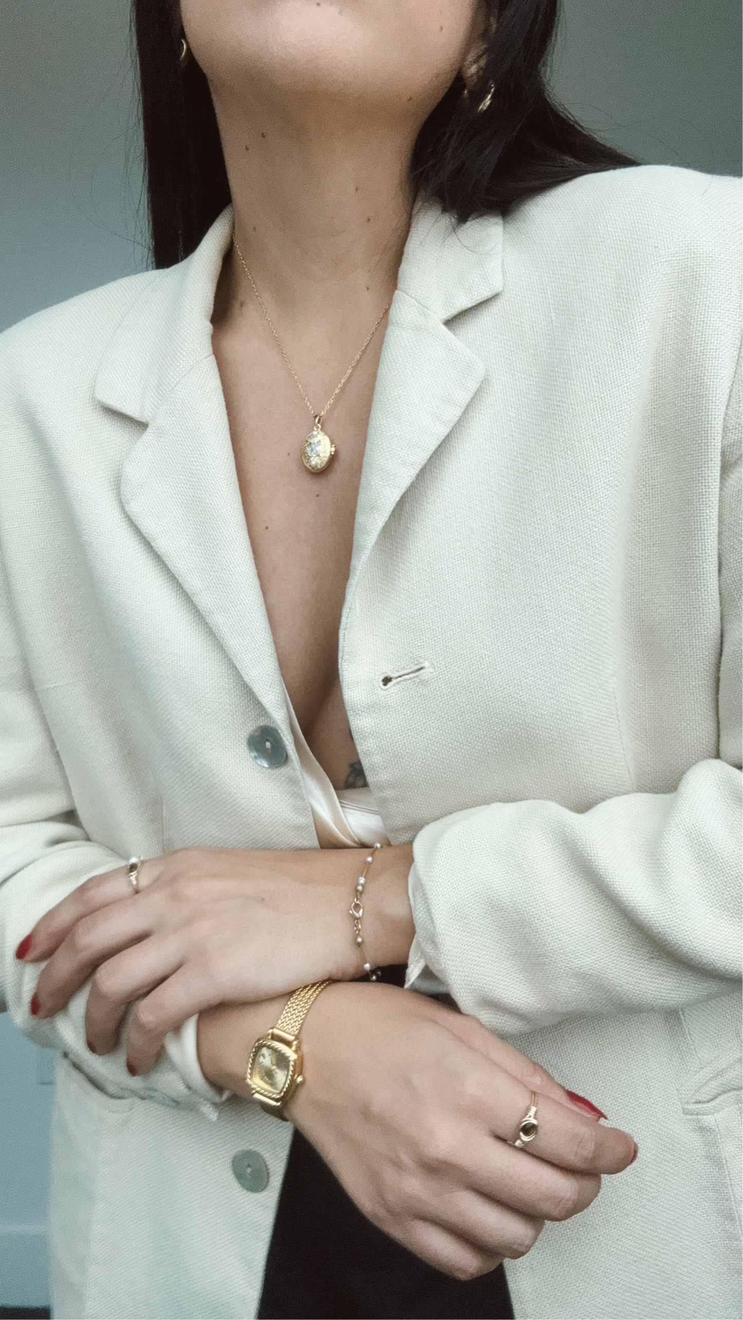 Hidden heart necklace