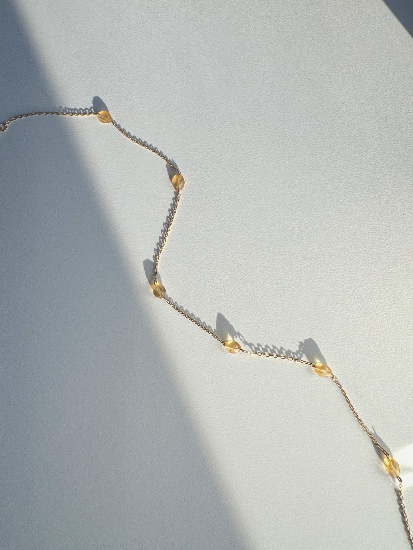 Citrine necklace