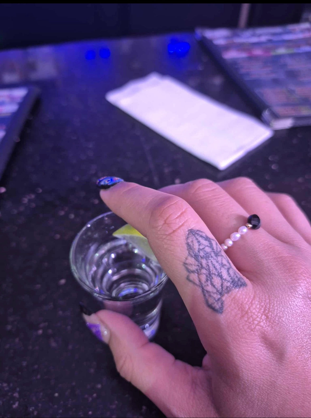 Black onyx ring