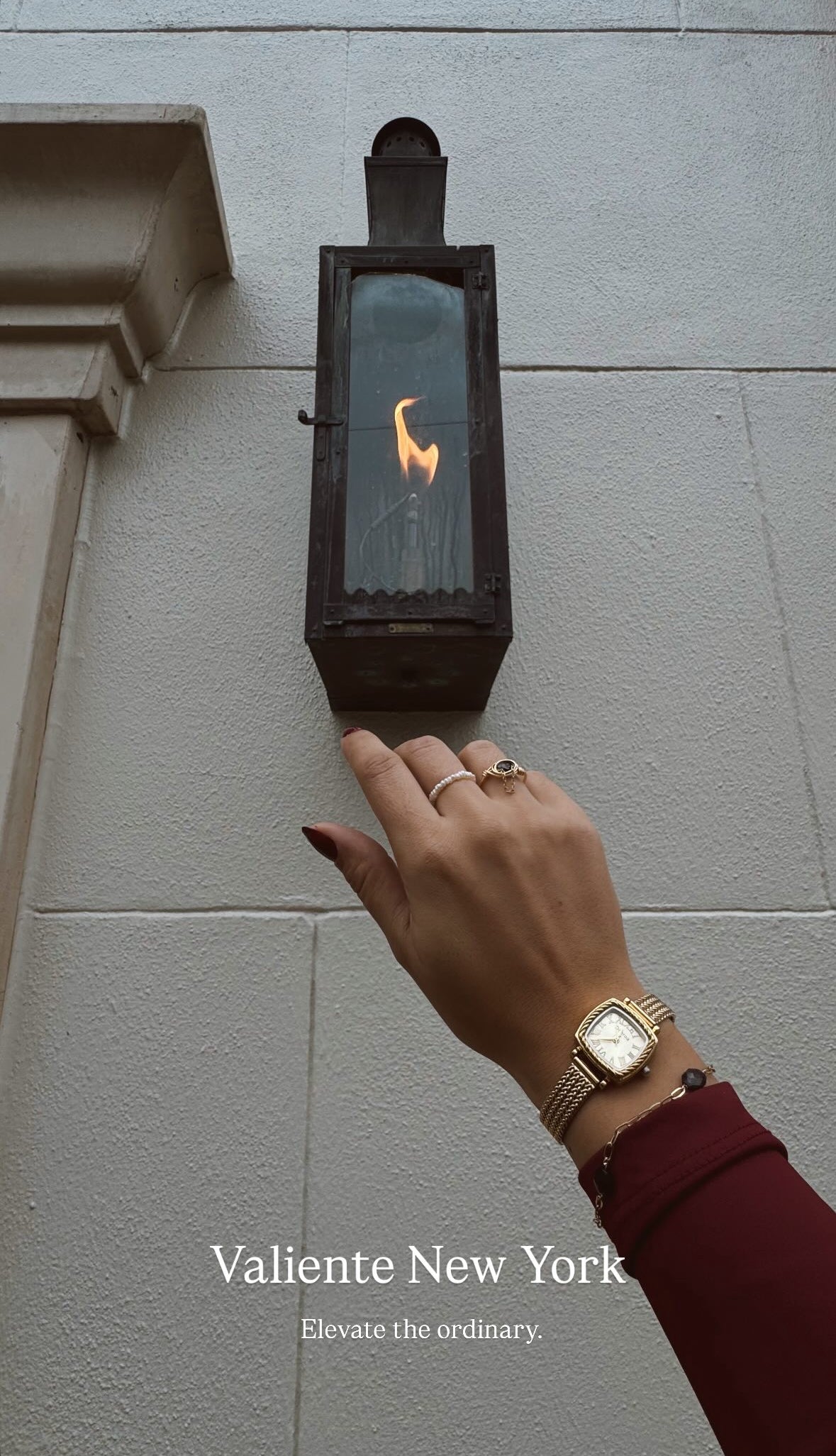 Everyday garnet bracelet