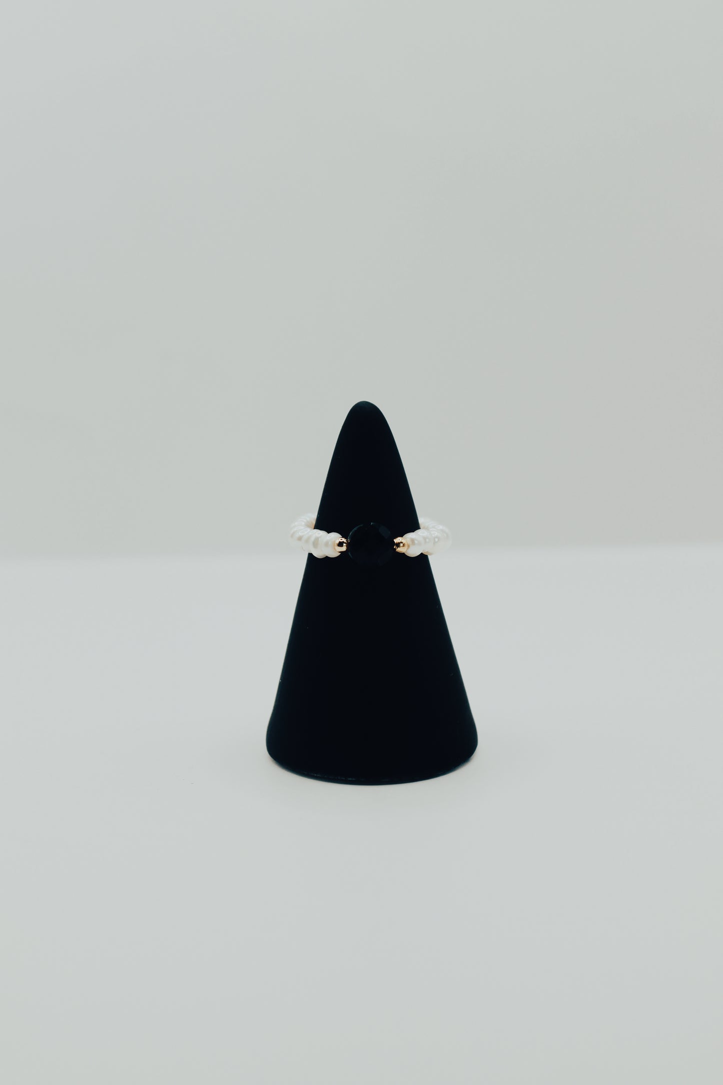 Black onyx ring