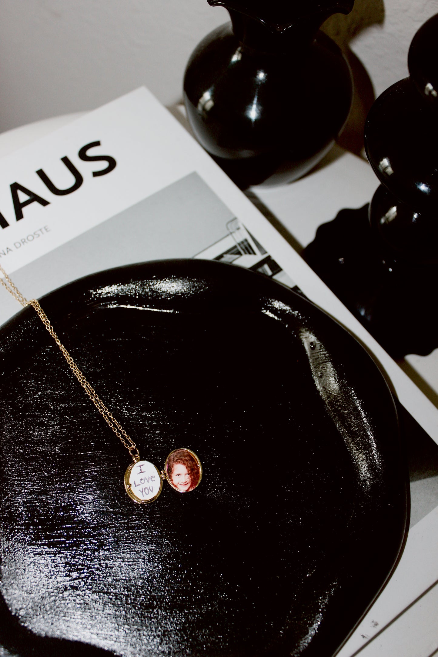 Hidden heart necklace