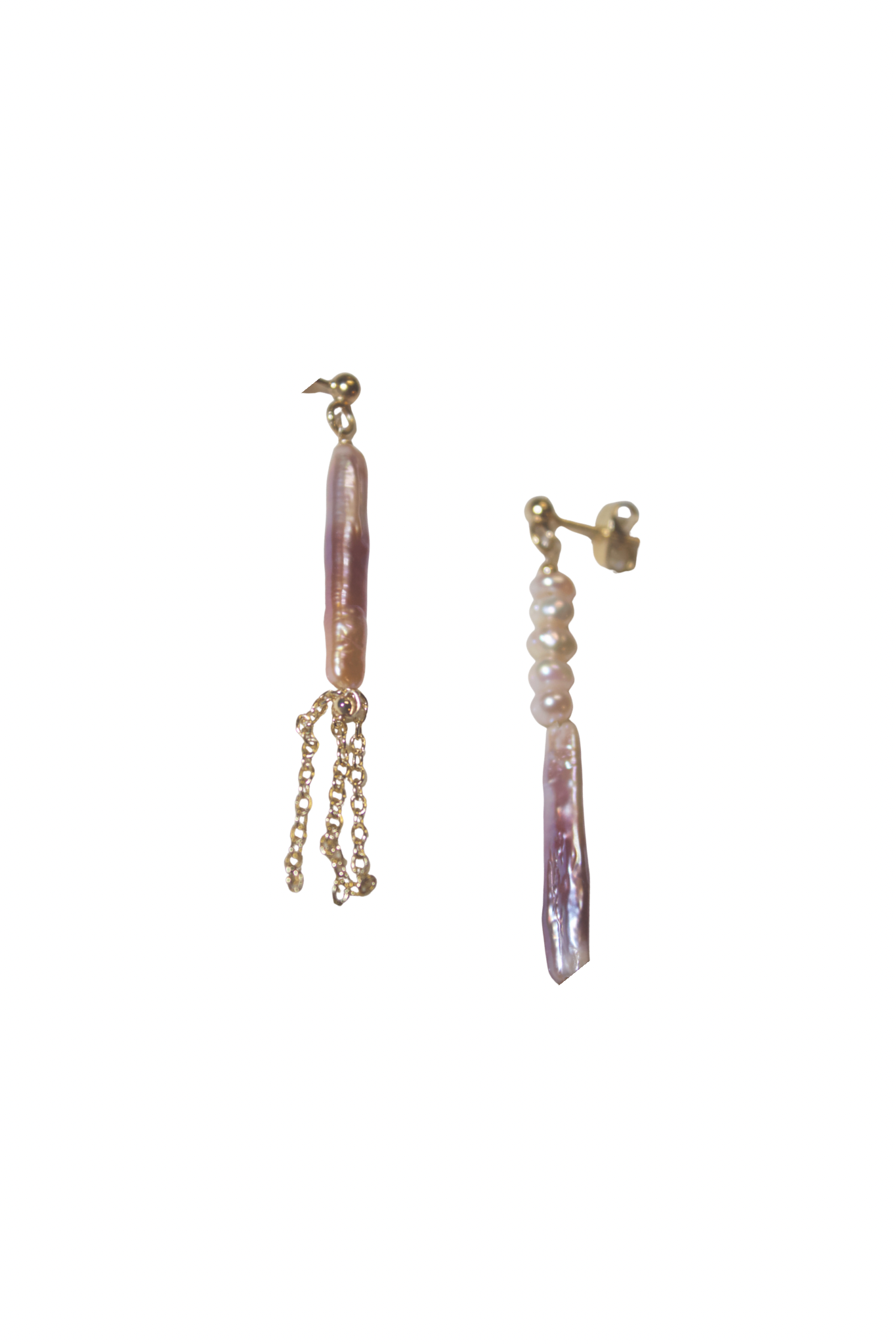 Mixed love V-Day earrings