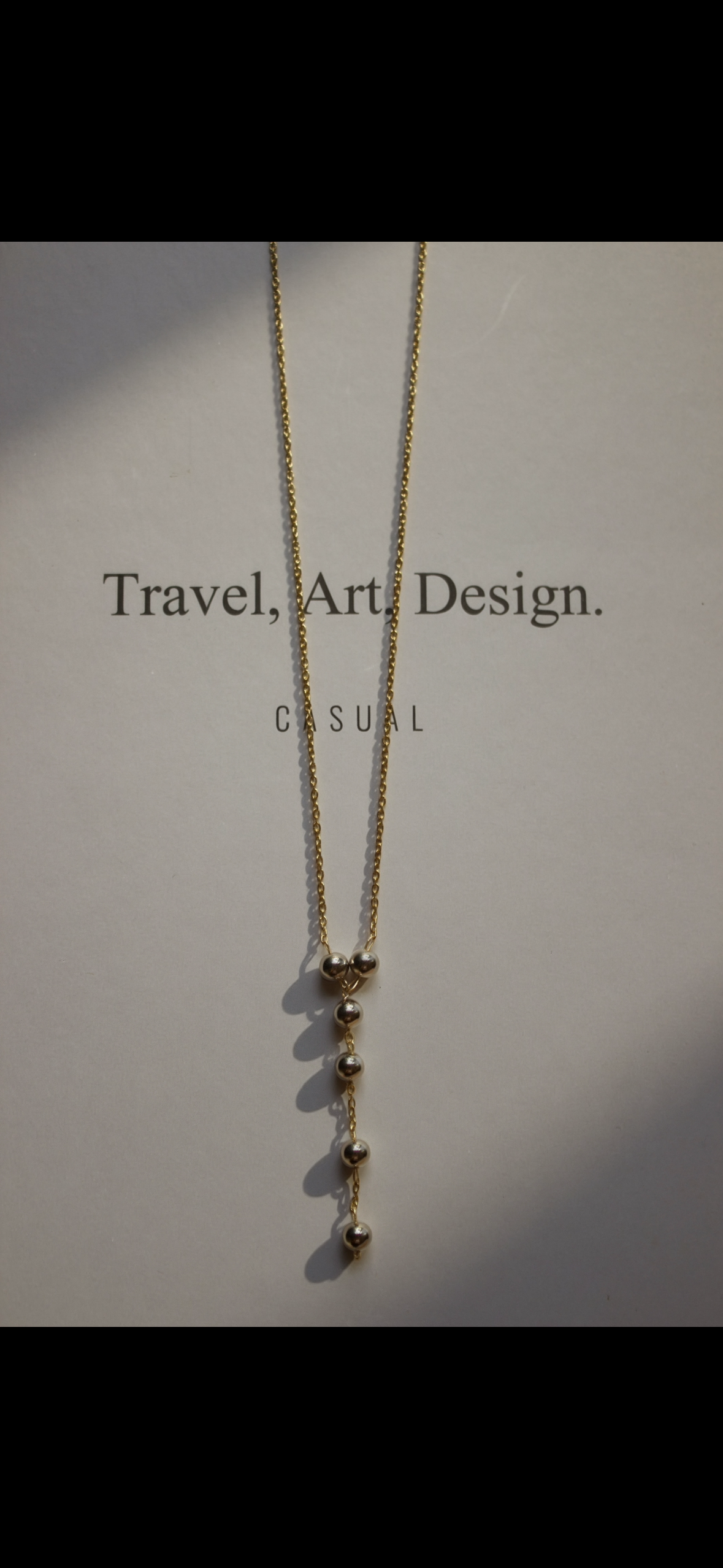 Chrome necklace