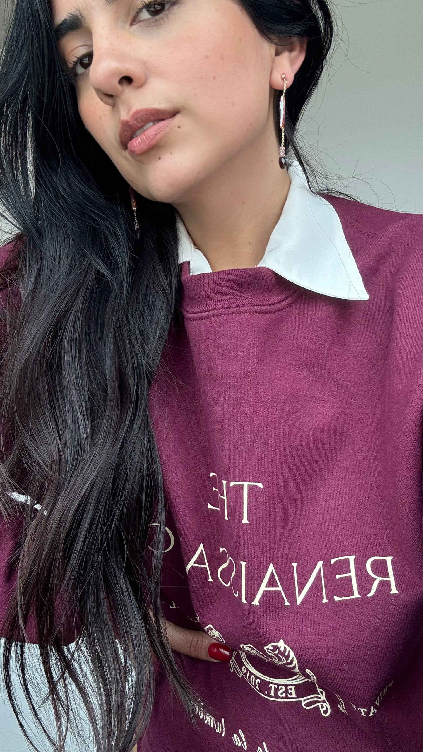 Cool Girl Valentine earrings