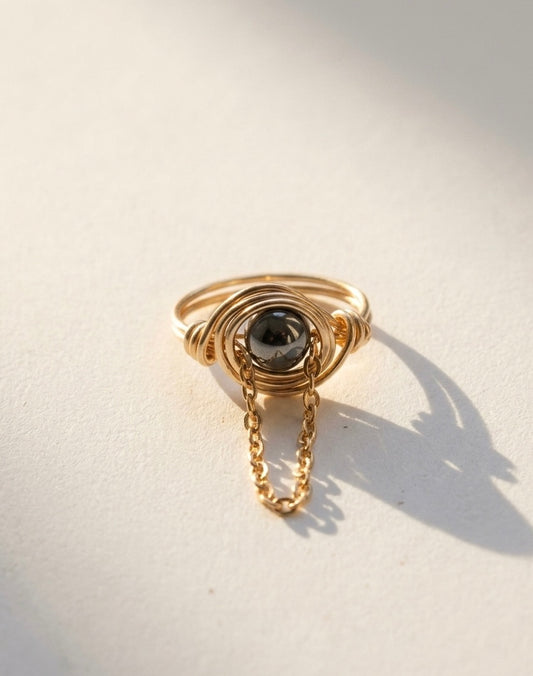 Mixed metals ring