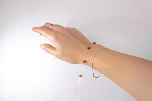 Carnelian bracelet