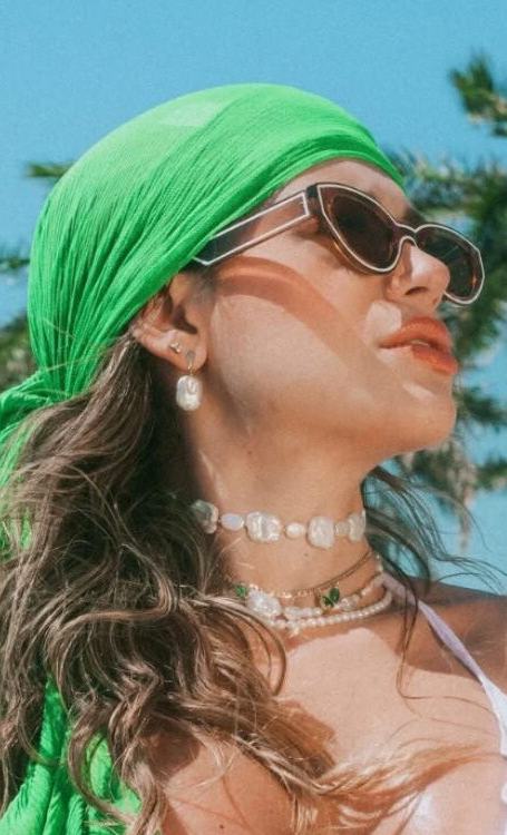 The lover earrings - Genuine pearls