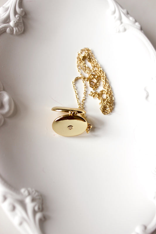 Hidden heart necklace