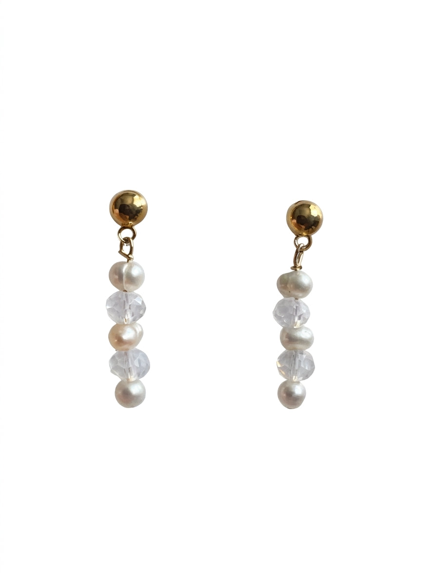 Heavenly earrings (saltwater pearls)
