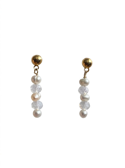 Heavenly earrings (saltwater pearls)