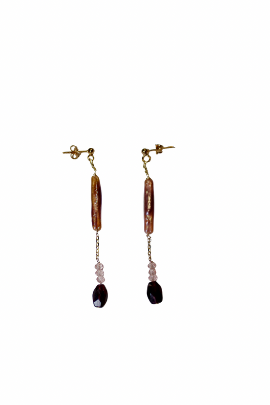 Cool Girl Valentine earrings