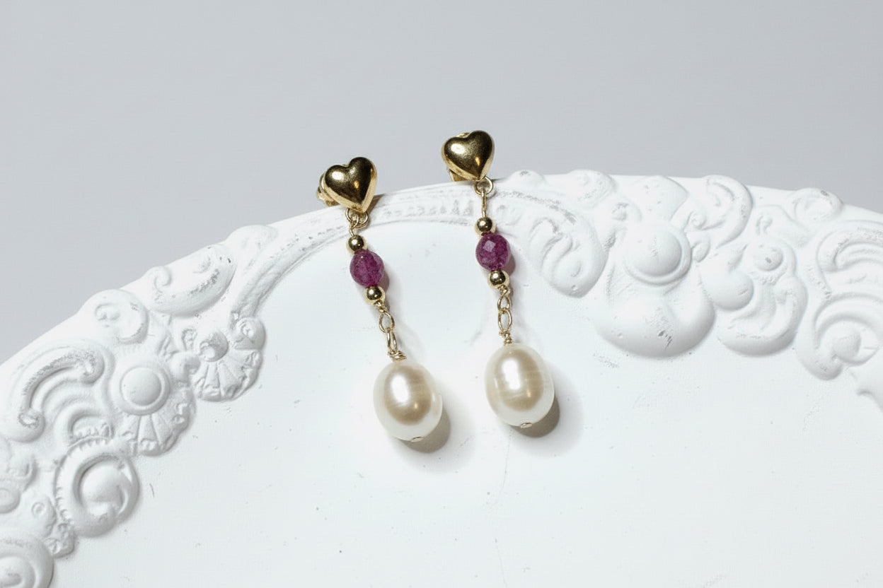 Love is in the air earrings