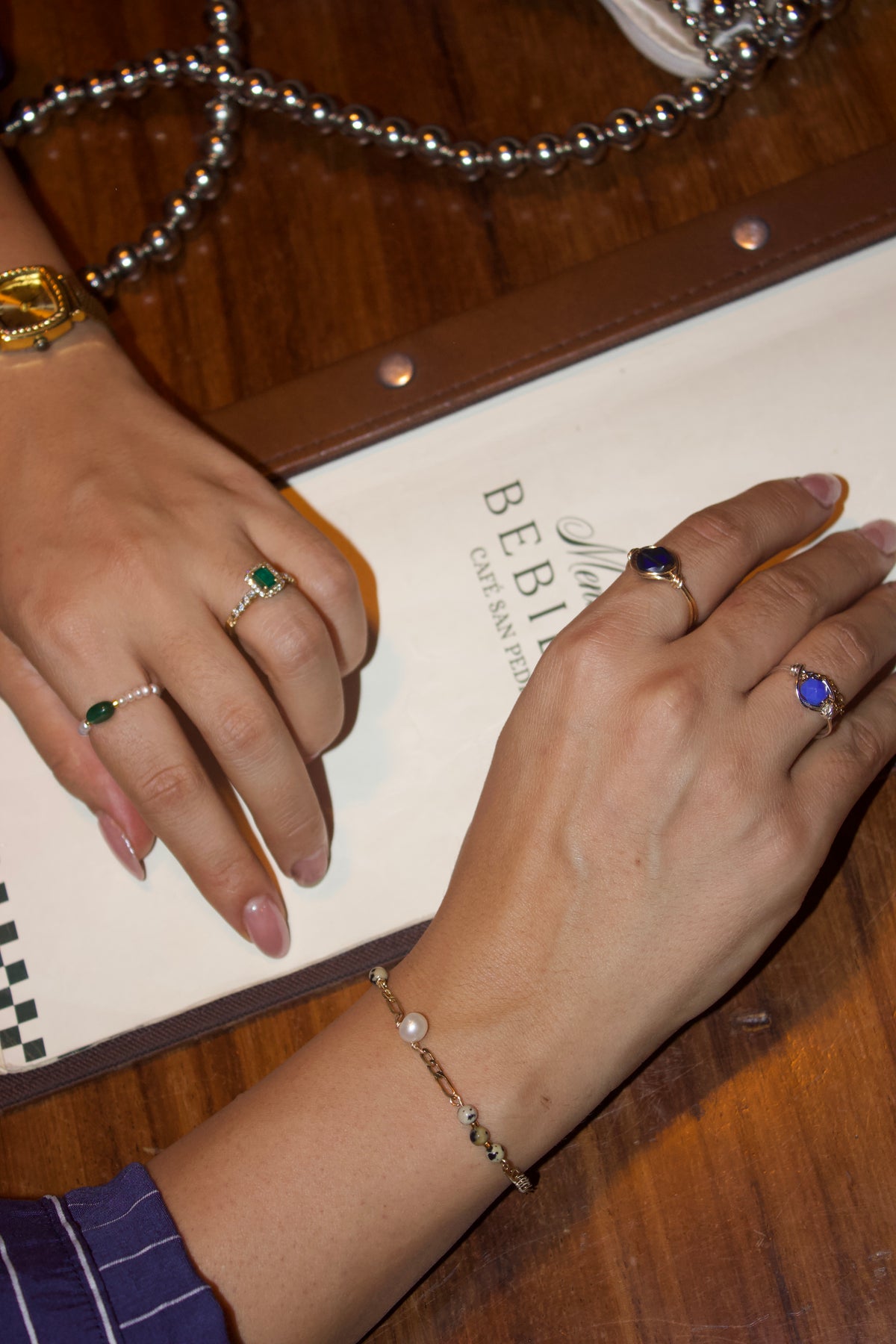 Azure ring (blue stone)