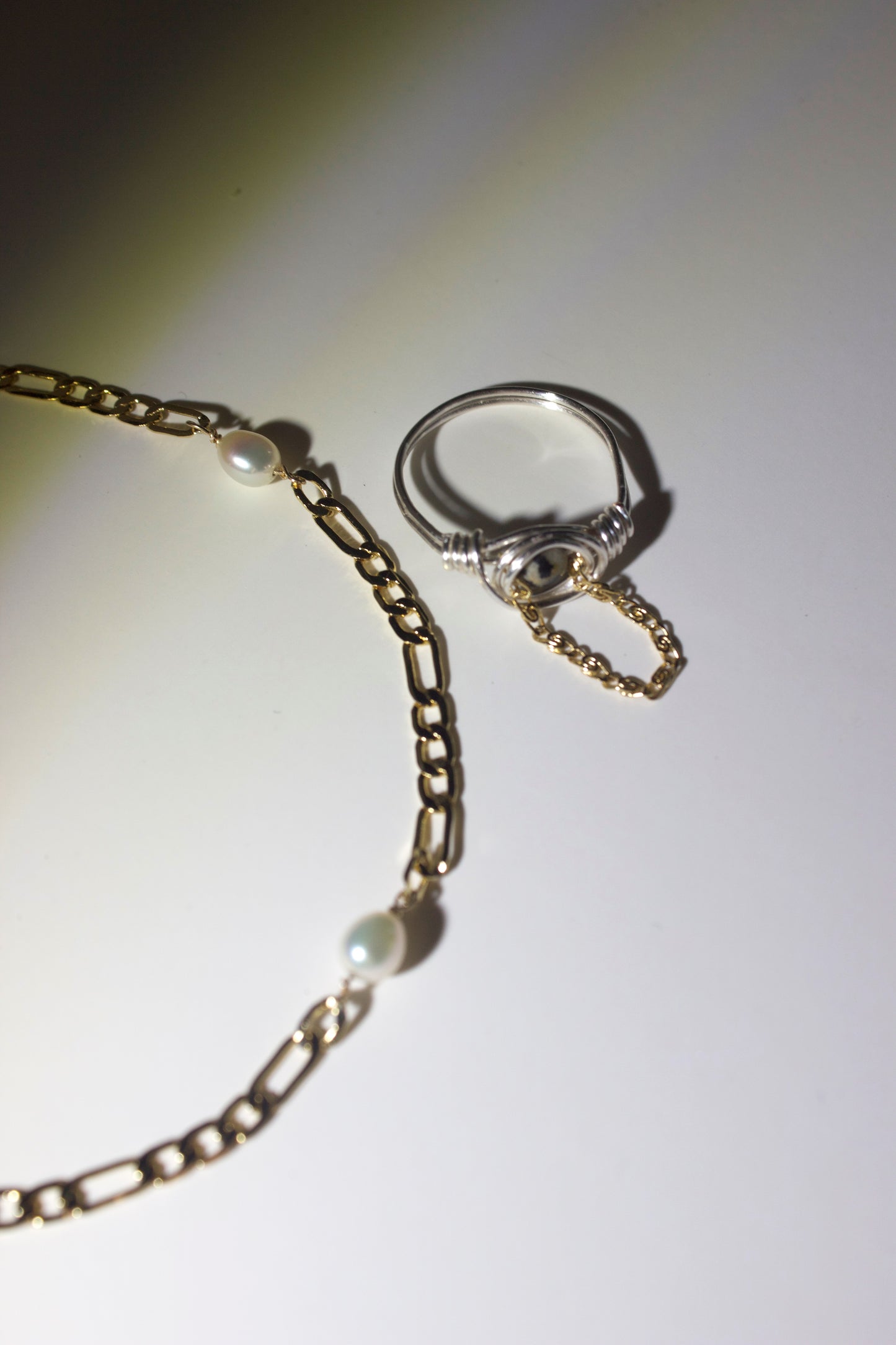 Dalmatian Jasper ring