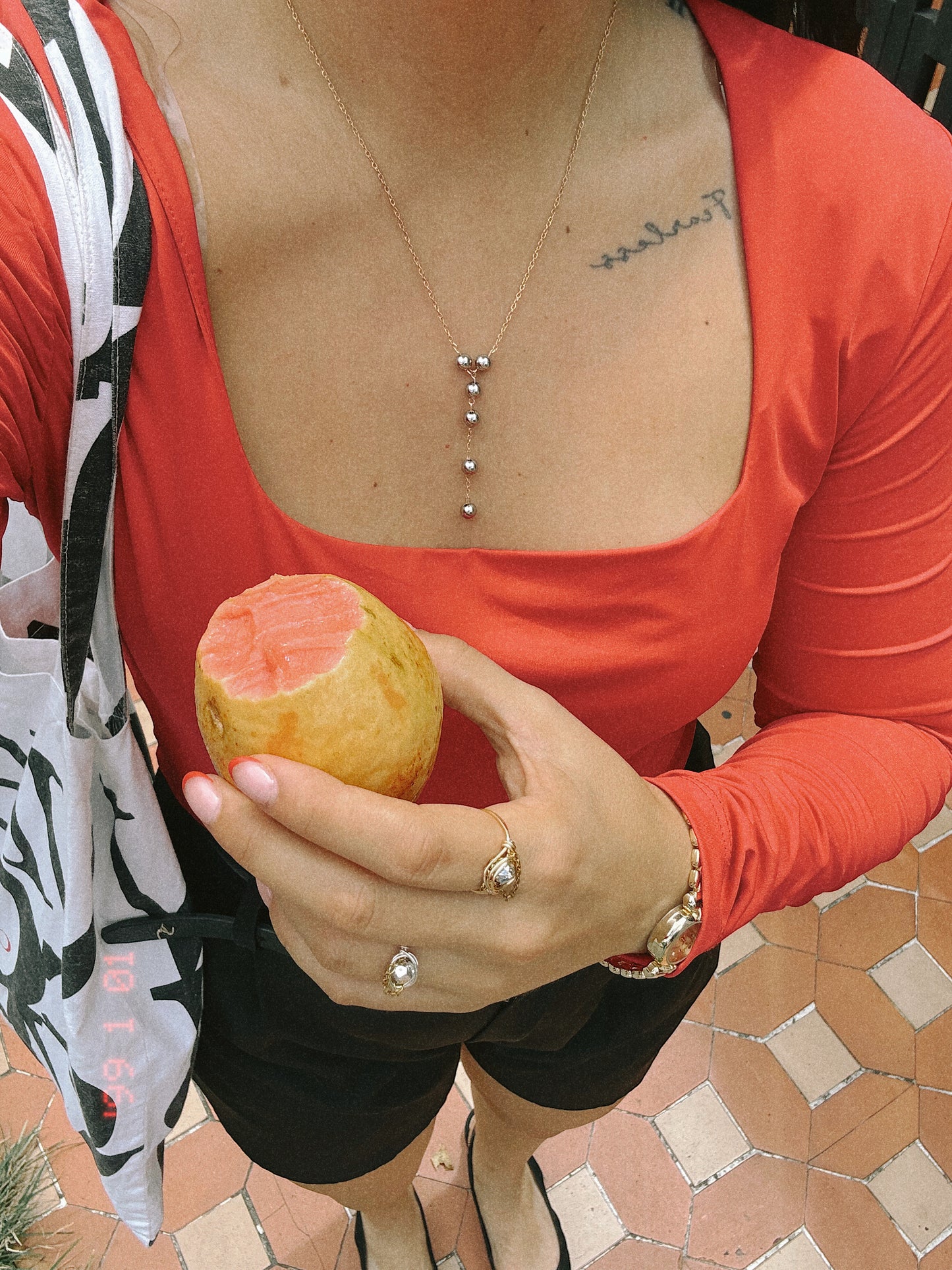 Chrome necklace