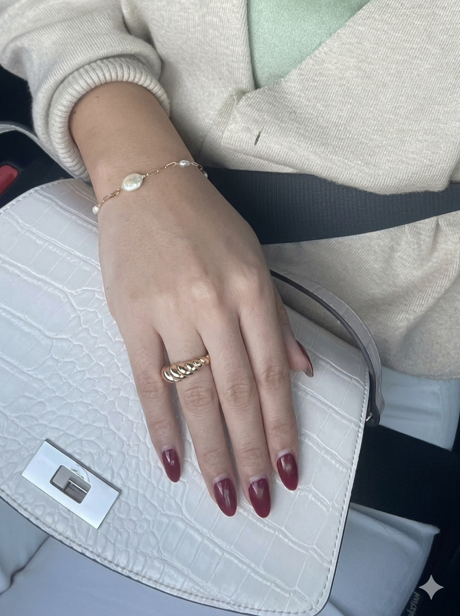 Arielle bracelet- Genuine pearls