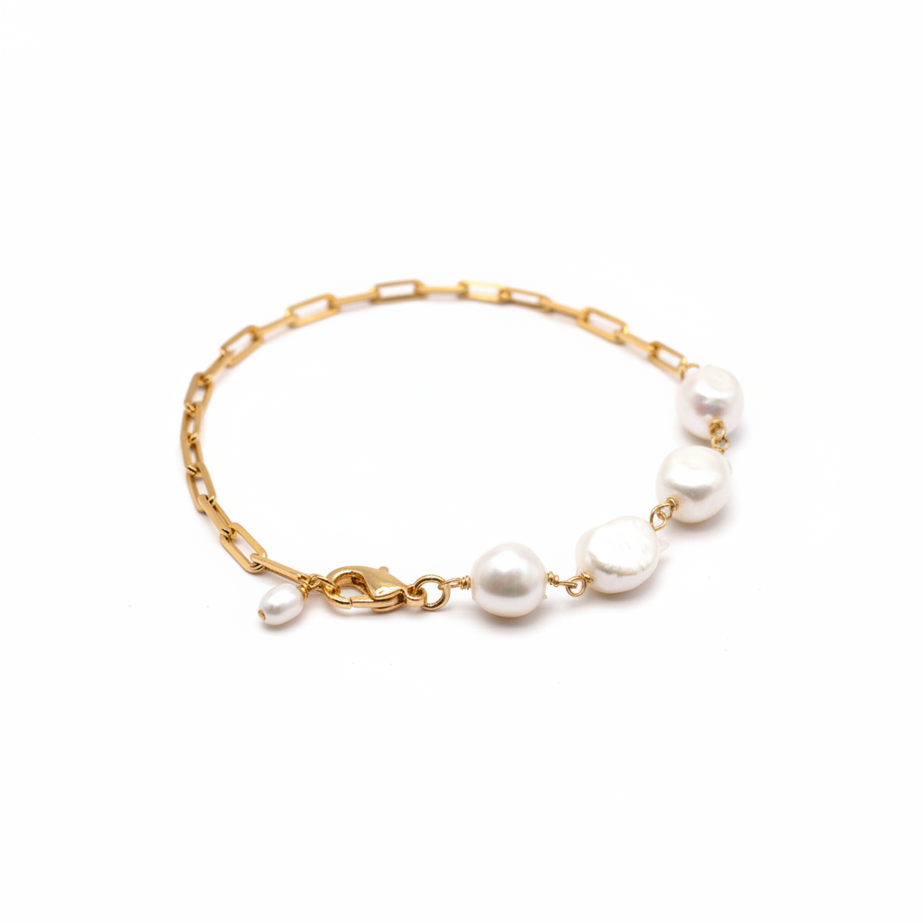 kali pearl bracelet - Genuine pearl