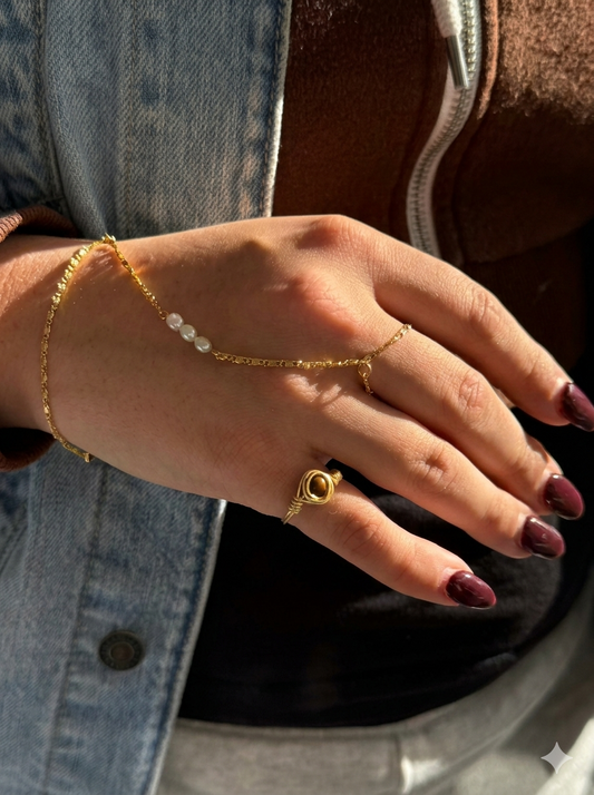 Hand chain bracelet — 5 to choose from