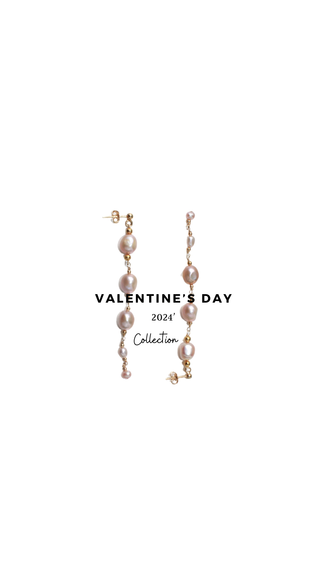 The Valentine’s Day earrings