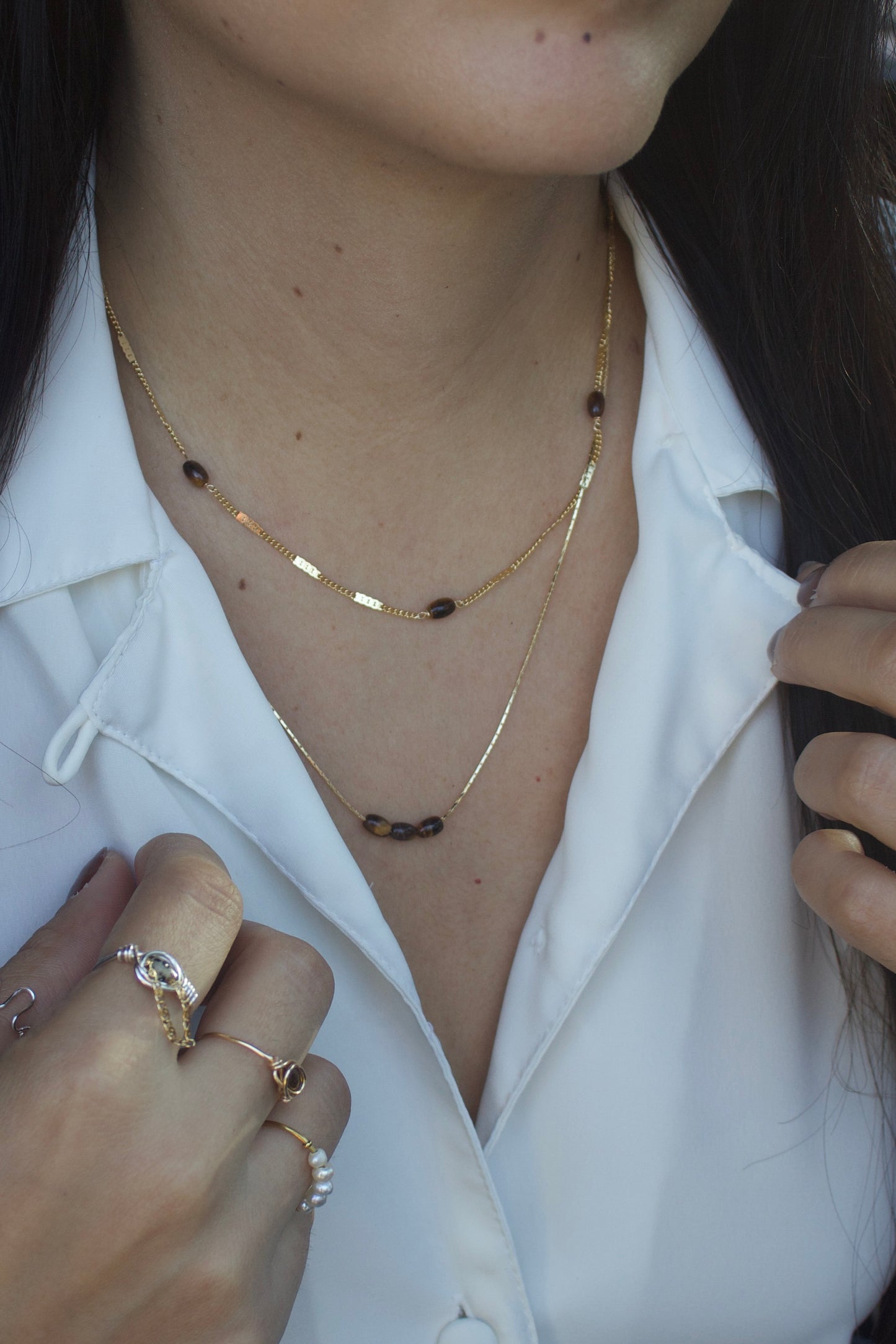Earth necklace