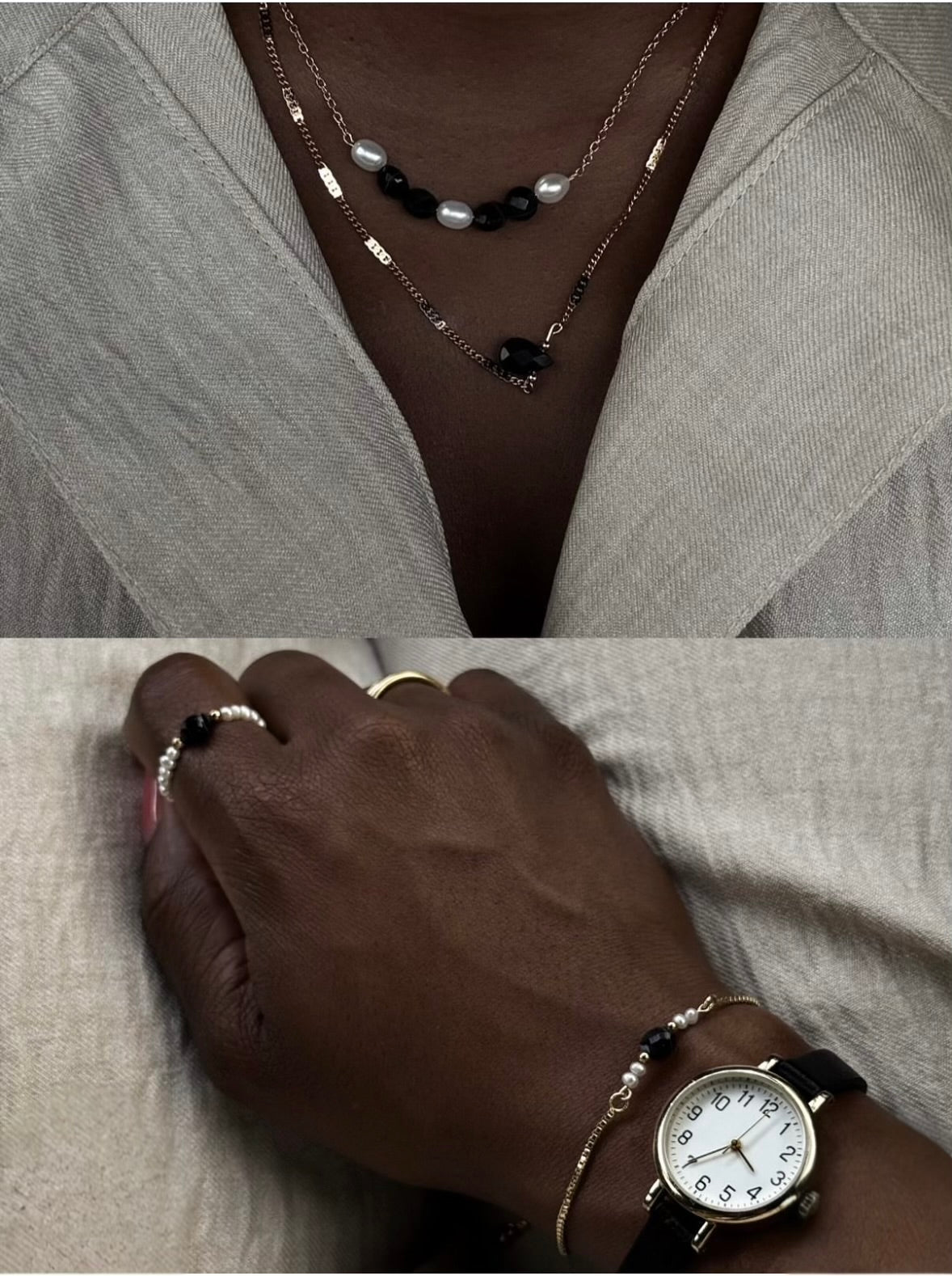 Black onyx ring