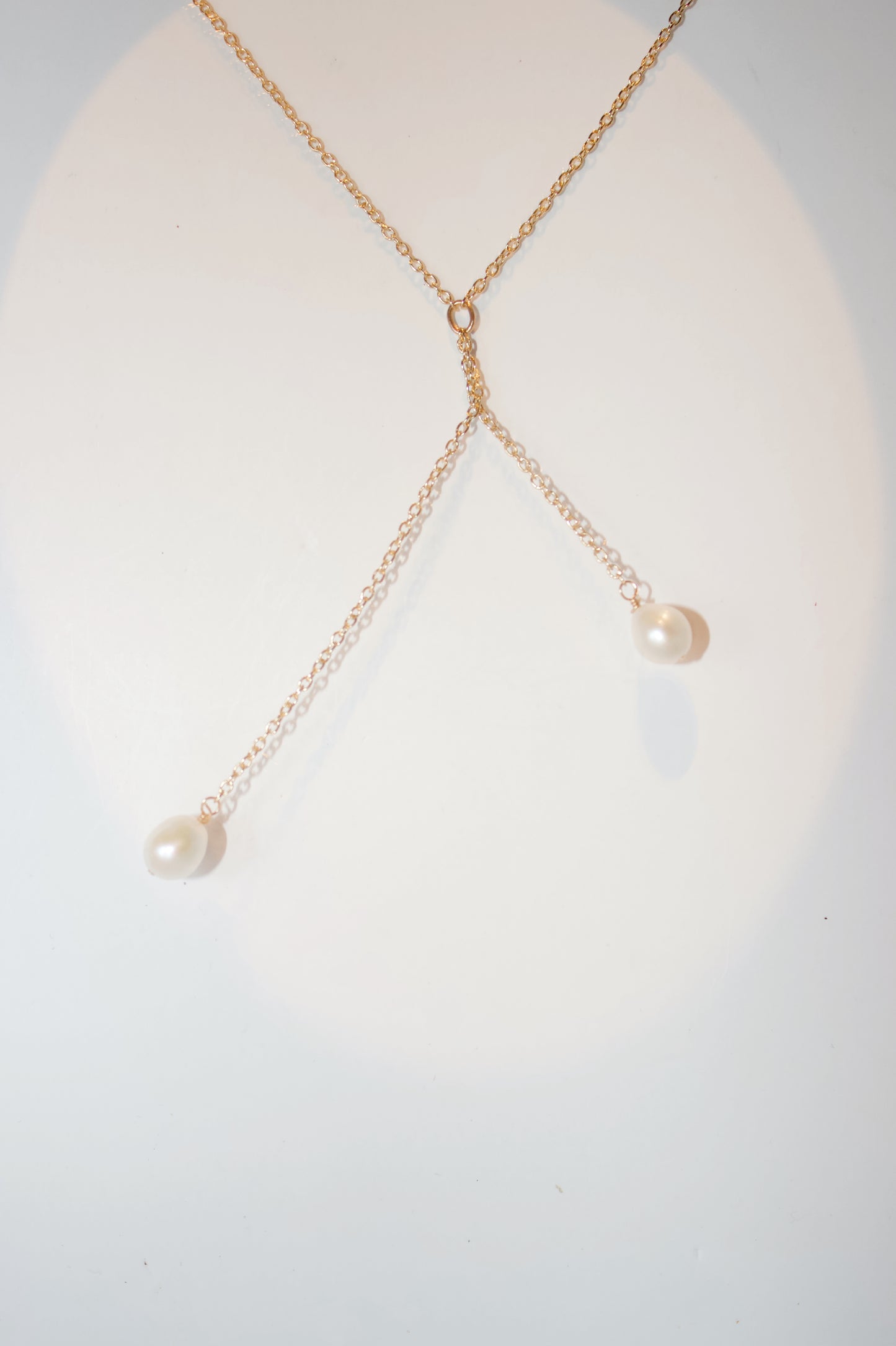 Jingle pearls necklace