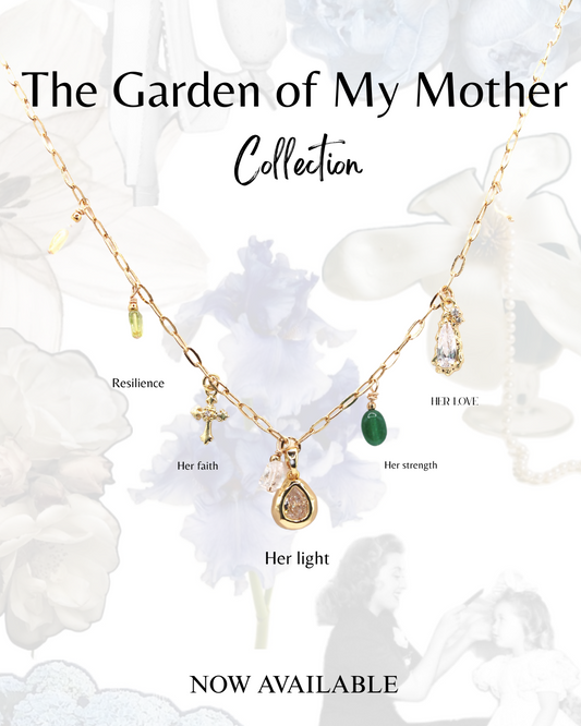 Her garden in me, necklace