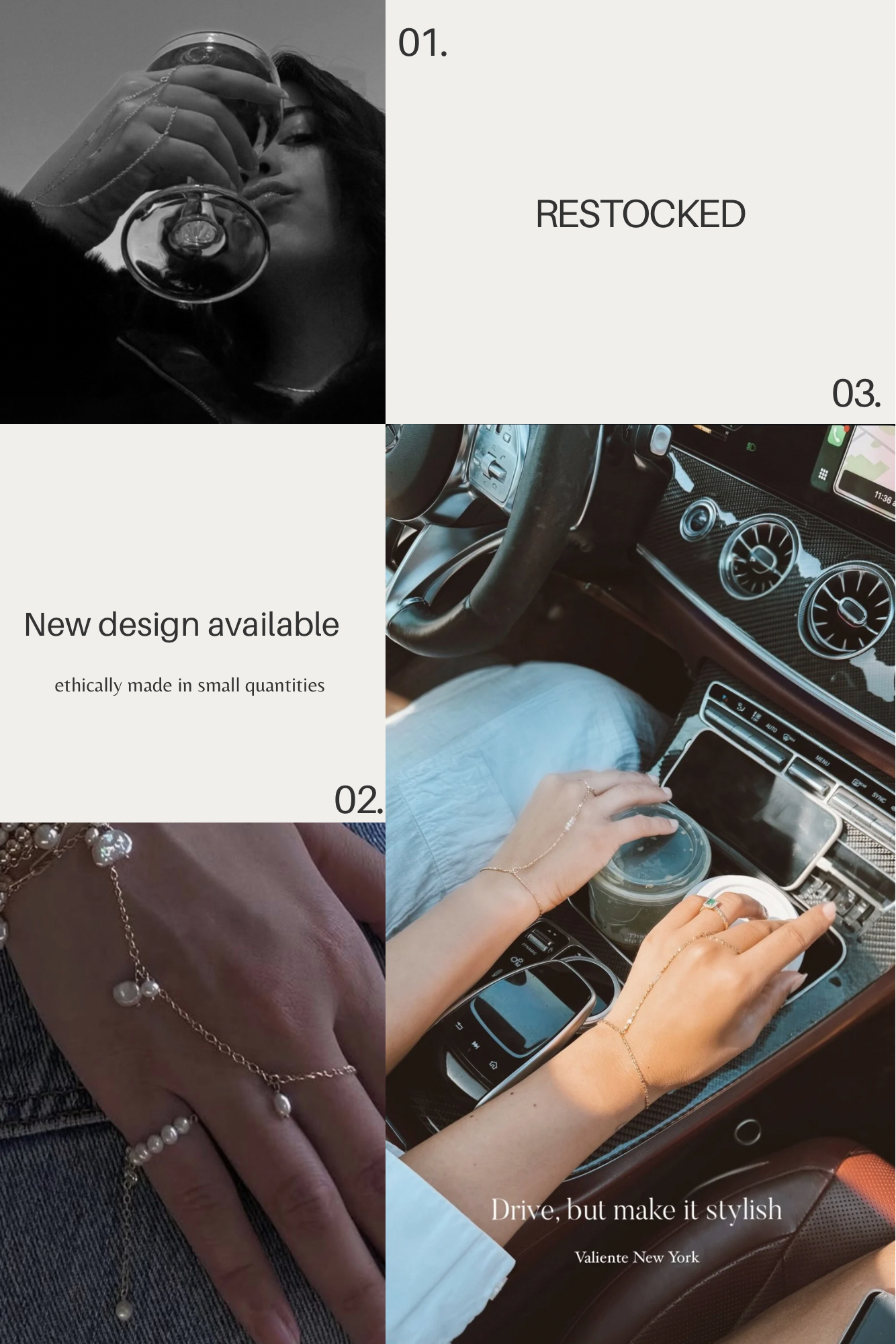 Main en Perle hand chain