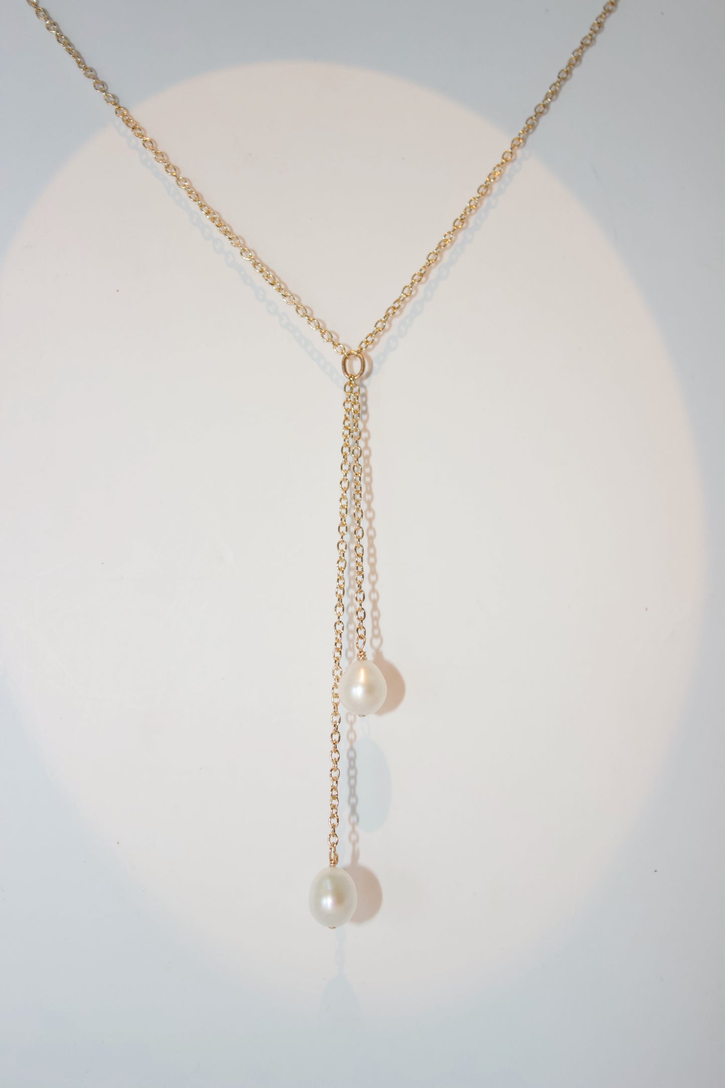 Jingle pearls necklace