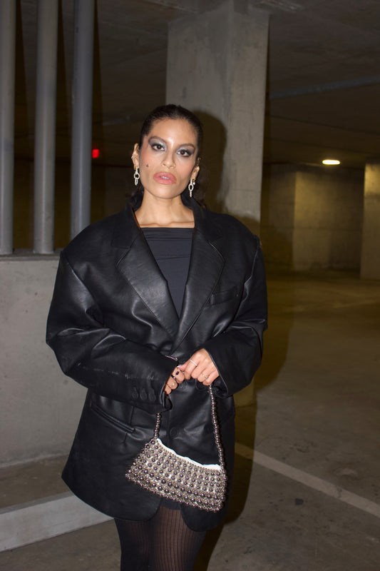 Marchesa earrings for V-Day26’