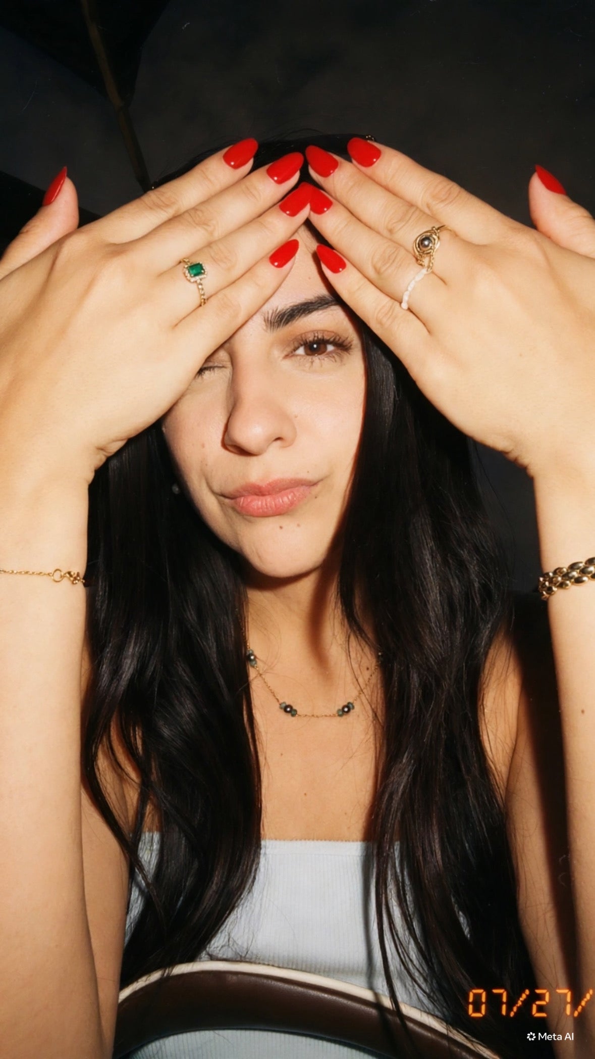 Mixed metals ring