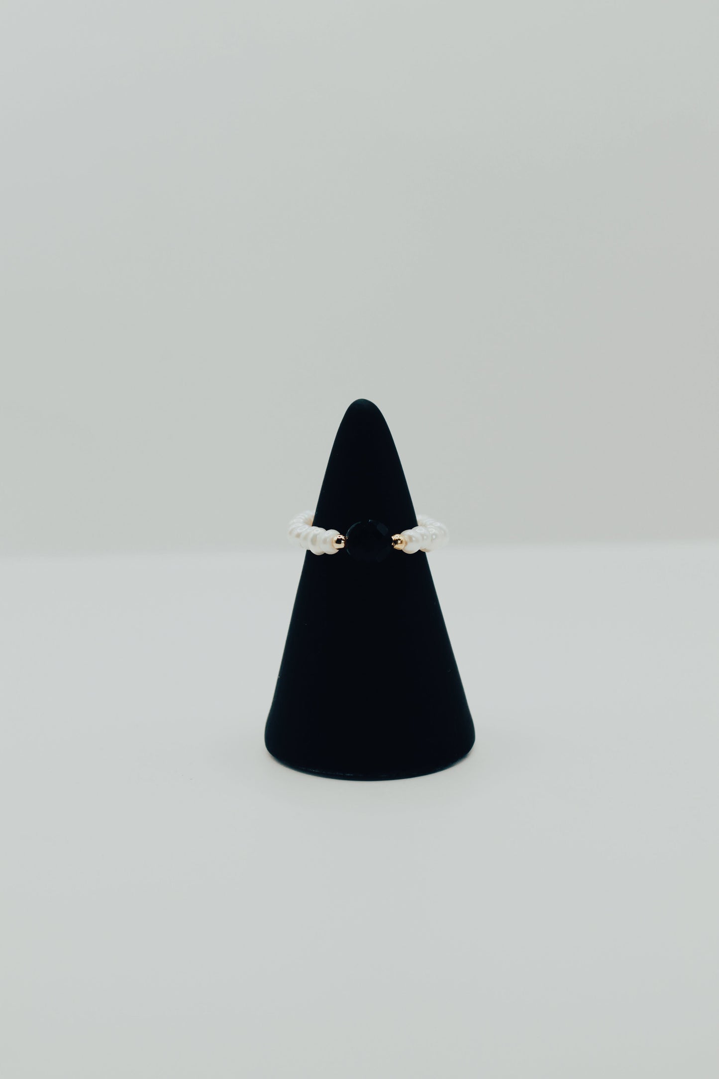Black onyx ring