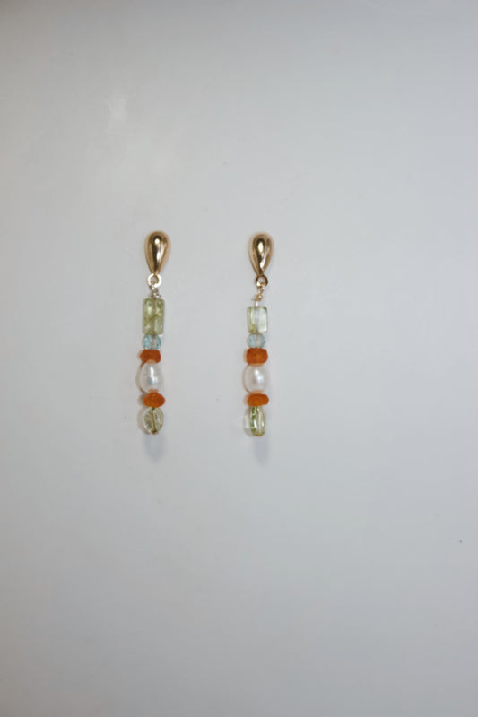 Tuscan sunset earrings