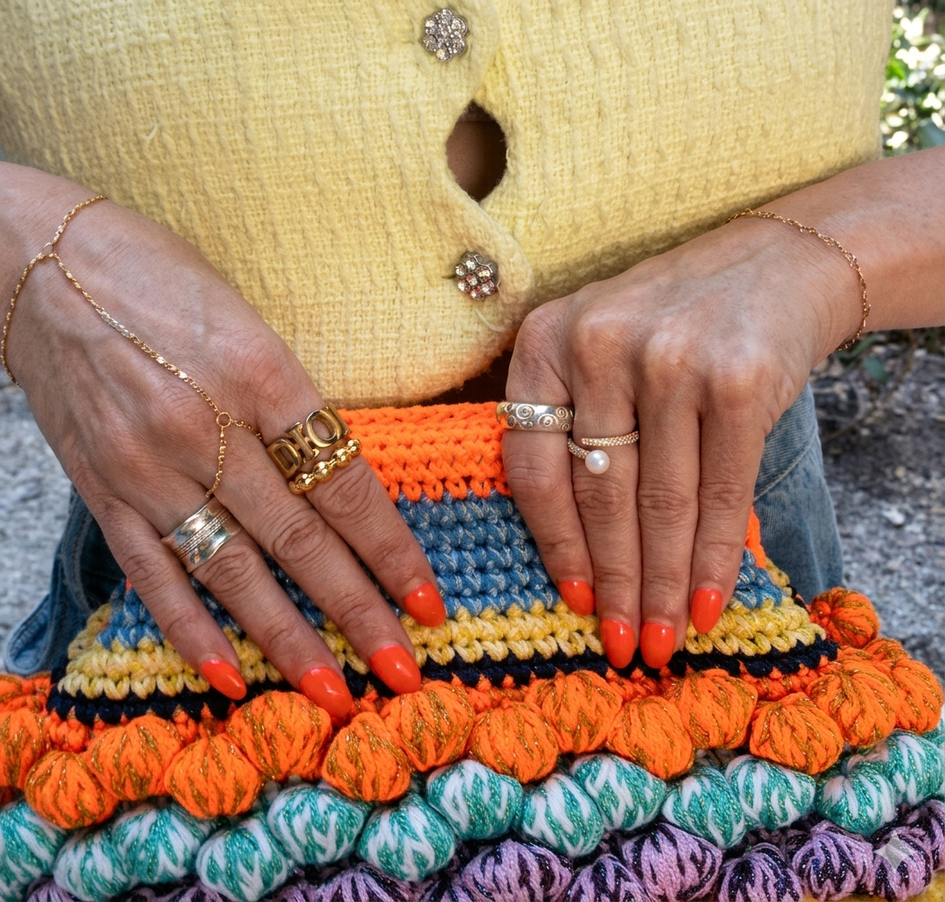 Hand chain bracelet — 5 to choose from
