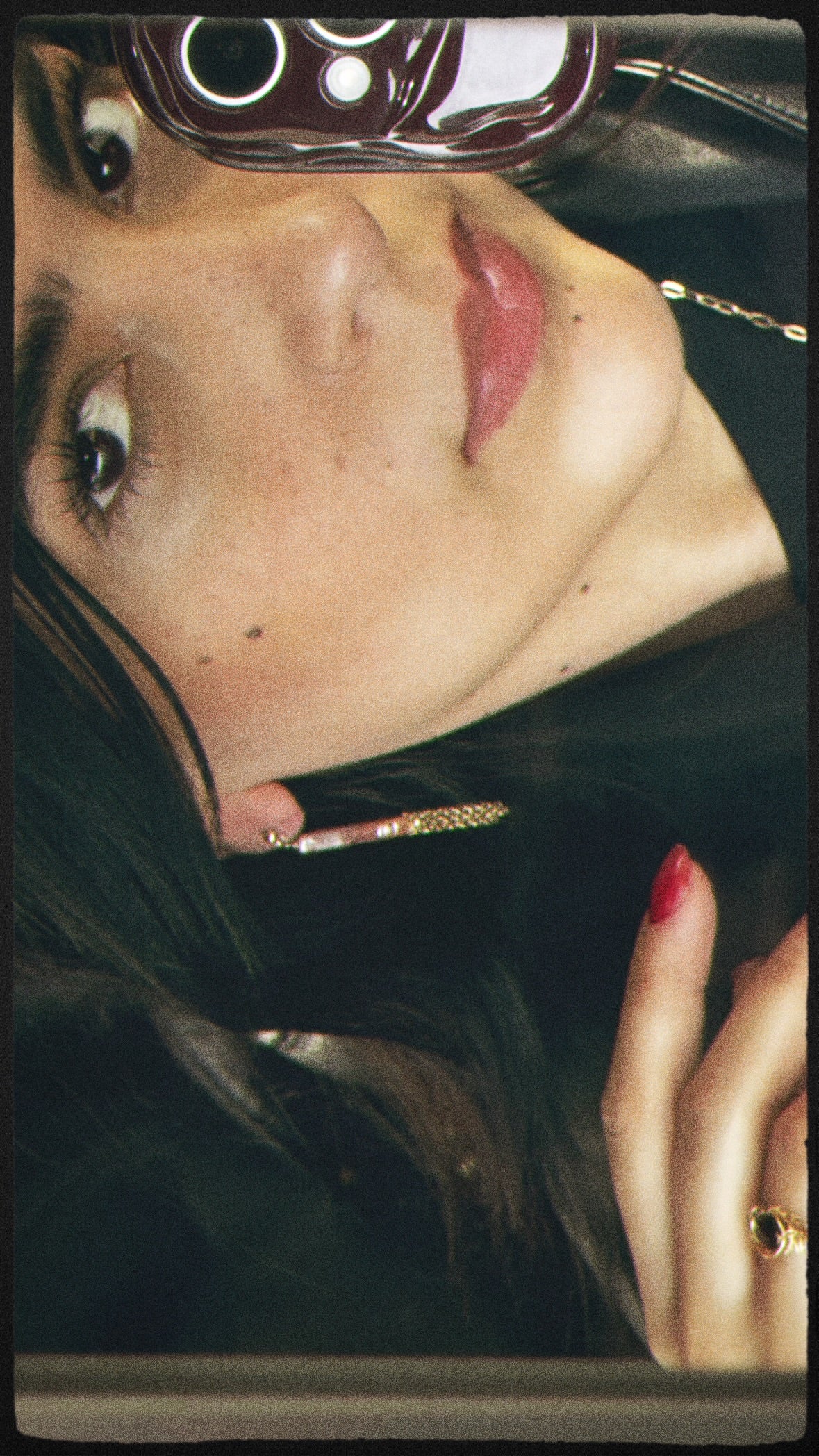 Pearl rosè V-Day earrings