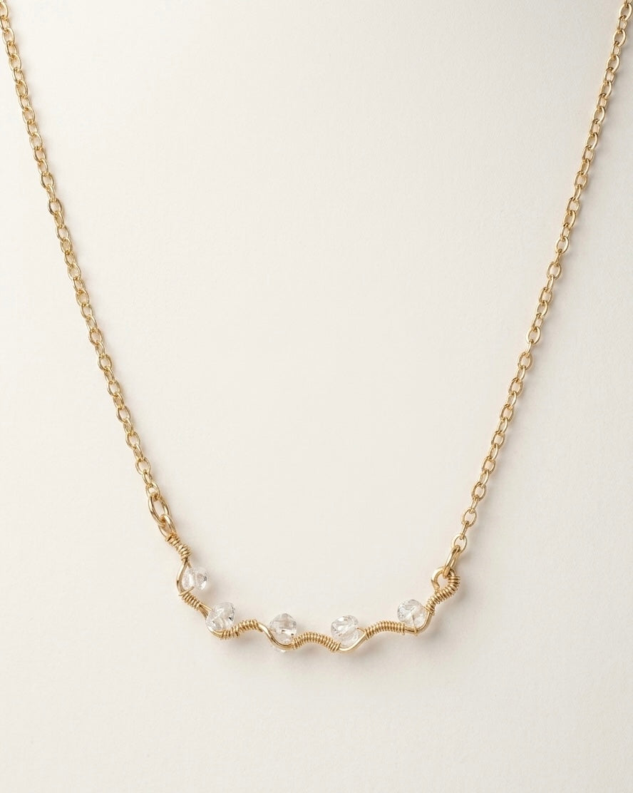 Snowball necklace