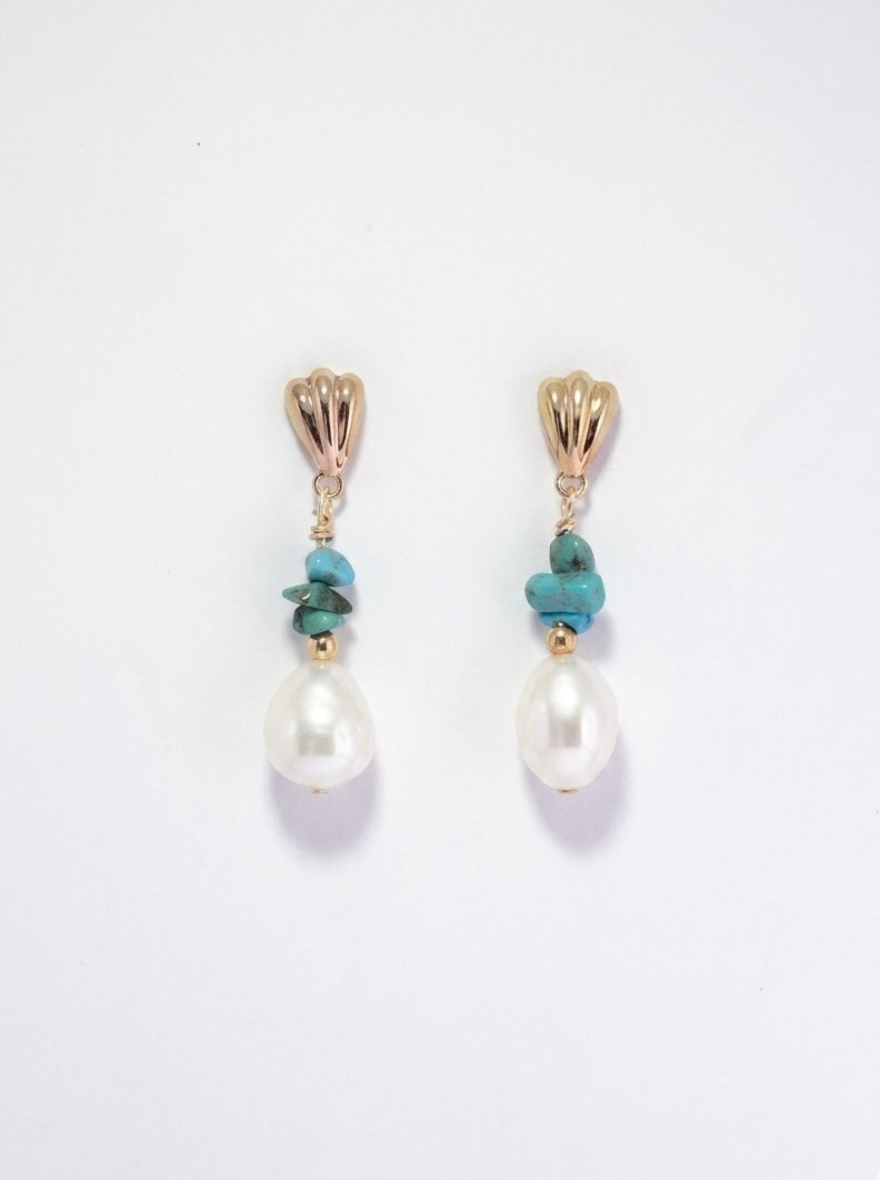 Salt & water earrings